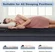 Fiberglass-free KFG mattress designed for pressure relief