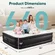 Quiet inflatable guest bed perfect for home use and visitors