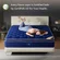 14-inch gel memory foam hybrid mattress delivered in a box
