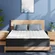 LDLON queen size memory foam hybrid mattress in bed in a box packaging