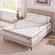 Lechepussleep Cal King cooling gel memory foam hybrid mattress with pocket innersprings for medium firm support