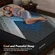 84x72 inch California King mattress with shoulder support zones