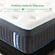 Lechepussleep queen mattress measuring 80 inches long by 60 inches wide