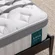 Breathable organic cotton cover protecting Leesa mattress