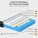 Individual pocket spring system with edge support in LETMOON mattress