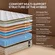 14 inch thick LIKIMIO hybrid mattress made in the USA