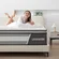 LMANKBK full size hybrid mattress with gel memory foam and innerspring support