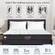 Plush pillow top surface on Luxizawmlinium medium firm queen mattress