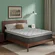 Hybrid mattress combining pocket springs and memory foam technology