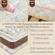Coconut coir floor mattress pad for comfortable bedding