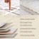 Thick and quiet coconut palm mattress pad