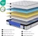 Marine Moon 14-inch twin mattress properly positioned on a standard bed frame