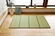 MIINA Japanese tatami mat made from natural igusa rush grass