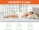 Gel-infused memory foam twin XL mattress that stays cool throughout the night