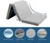 MLILY folding mattress with carrying handle for easy transportation