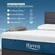 MLILY queen mattress measuring 43 inches long by 21 inches wide and thick