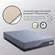 MLILY mattress made in USA with copper-infused gel memory foam