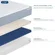 Cal King mattress with cooling technology for breathable sleep