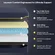 Medium firm mattress with pressure relief and fiberglass-free design