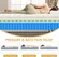 Fiberglass-free queen mattress for safe and healthy sleep