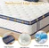 Memory foam mattress contouring to body for pressure relief