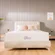 NapQueen 12-inch Twin-XL cooling gel memory foam mattress in white