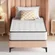 NChanmar 10 inch twin hybrid mattress with innerspring and foam layers