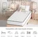 Twin size mattress perfect for bedroom sleep solutions