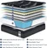 Memory foam hybrid mattress designed for silent sleep