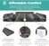 Dual-sided foam truck mattress from North American Mattress