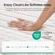 14 inch medium plush foam layer in Novilla king mattress