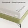 Breathable fabric cover on Novilla mattress ideal for back sleepers