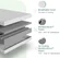 Flippable Novilla queen mattress designed for optimal comfort for back and side sleepers