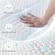 Full size Novilla mattress measuring 75 inches long by 54 inches wide