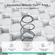 Novilla hybrid mattress combining gel memory foam and pocketed springs