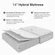 Medium firm Novilla mattress with comfort foam for pressure relief