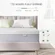 Novilla queen bed mattress with multiple comfort and support layers