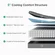 Novilla twin size mattress designed for children's bedrooms and comfortable sleep