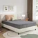 U.S. standard queen mattress dimensions, easy box delivery and setup