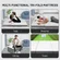Nutan 25-inch white portable bed mattress for floor sleeping