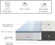 Nutan breathable mesh floor mattress in compact foldable tri-folding design