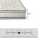 Twin size Nutan innerspring mattress with durable coil system