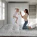 Close-up of OGEMXU futon mattress high density shredded foam interior