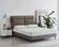 Close-up of pocket coil system and tight euro top on OLIVER & SMITH mattress