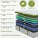 Onlylucky mattress featuring individual quiet pocket springs for motion isolation
