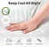 Hybrid mattress with pressure relief, support, and breathable design