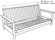 Otis Bed futon mattress with dimensions 78 inches long by 59 inches wide