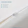 OUUI twin mattress in white and blue color scheme perfect for kids rooms