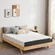 OUUI queen size gel memory foam mattress with breathable cover