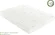 OUUI twin mattress measuring 75x39x5 inches